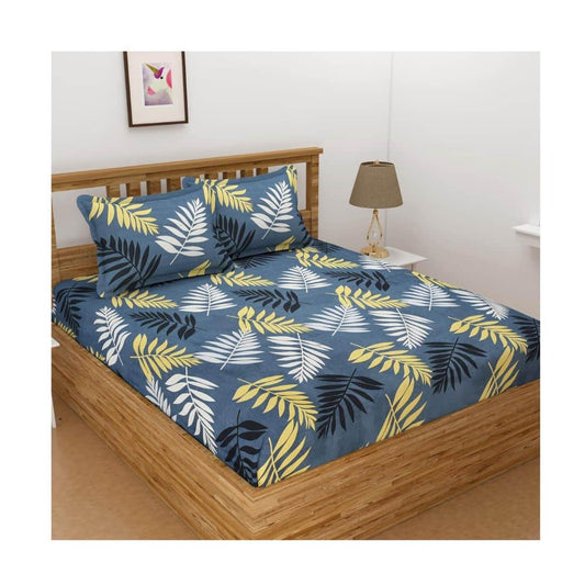 LX INDIA Bedsheet BSB HOME Queen Size Bedsheets with 2 Pillow Covers