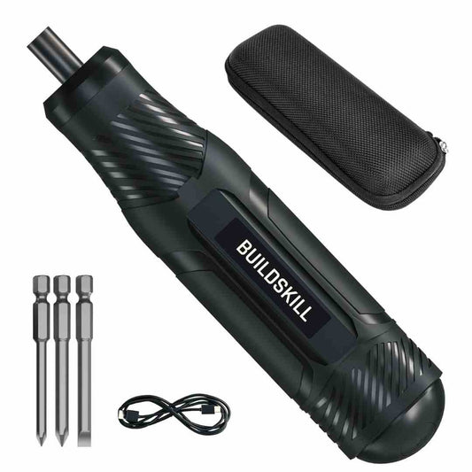 LXINDIA screw drivers BUILDSKILL 4V cordless screwdriver with 250 RPM speed