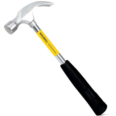 LXINDIA Hand Tools Buildskill Steel Shaft Hammer 8 Oz