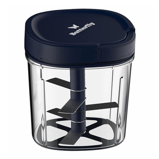 LX INDIA Chopper Butterfly Premium Vegetable Chopper 900 Ml, Blue