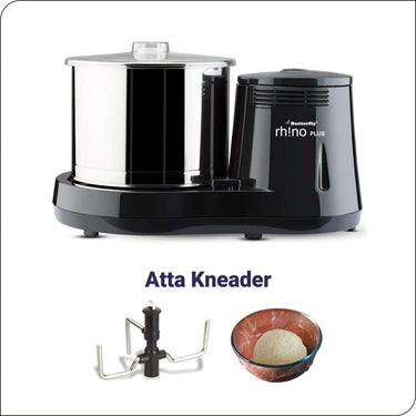 LXINDIA Grinders Butterfly Rhino Plus 2 Litres Table-Top Wet Grinder