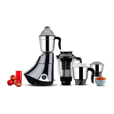 LXINDIA Grinders Butterfly Smart 750 Watts Mixer Grinder with 4 Jars (Grey)