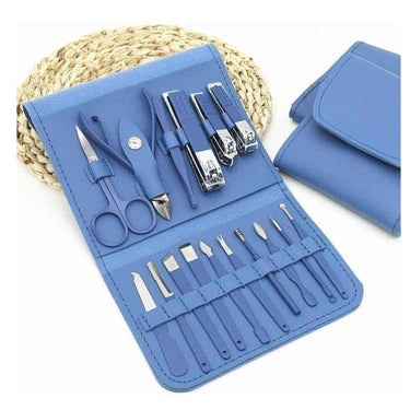 LXINDIA Nail Care Kit Cannagenix 16 Pcs Manicure Set Professional Nail Clippers Pedicure Kit