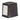 LXINDIA Tissue Dispenser Carepure Double Side Cube Table Top Tissue Dispenser Black