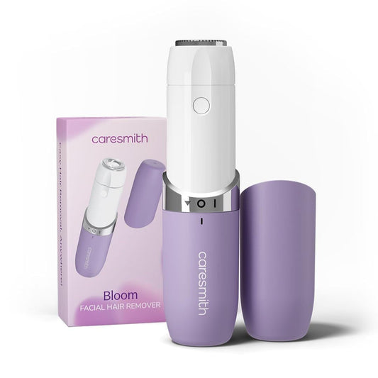 LX INDIA Trimmer CARESMITH Bloom Facial Shaver ( Purple)