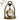 LX INDIA Antique Table clock Brass Carfar Vintage Hanging Table Clock with Stand