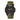 LX INDIA Watch Green-Black Carlington Analog Watches for Men with Leather Strap