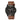 LX INDIA Watch Tan-Black Carlington Analog Watches for Men with Leather Strap