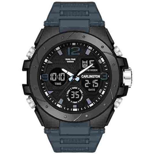 LX INDIA Teal Carlington Endurance Series Analog-Digital Sports Watches for Men and Boys