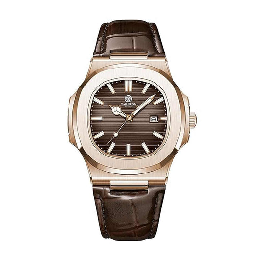 LX INDIA Analog Watch Carlton London Men Jordan Analog Brown Quartz Watch