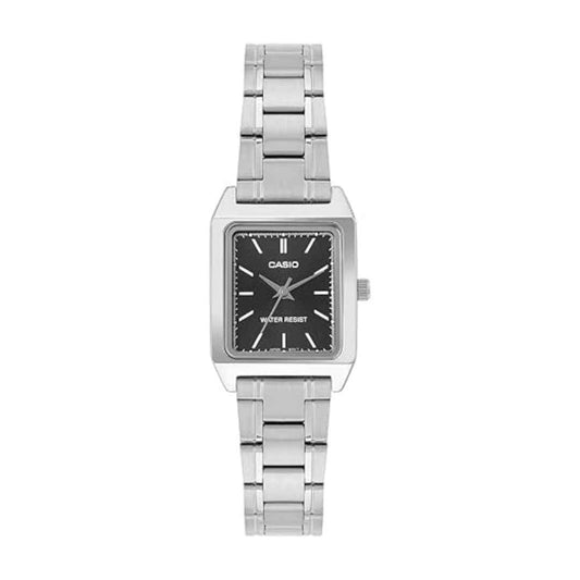 LX INDIA Analog Watch Casio Enticer Ladies Analog Black Dial Women LTP-V007D-1EUDF