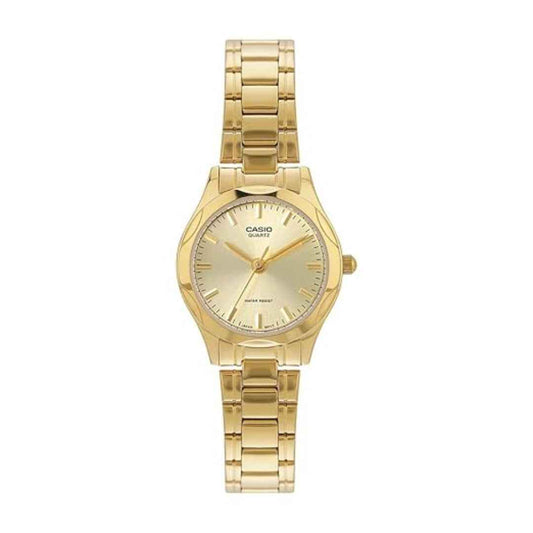 LX INDIA Analog Watch Casio Enticer Ladies Analog Gold Dial Women LTP-1275G-9ADF