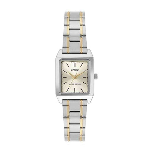 LX INDIA Analog Watch Casio Enticer Ladies Analog Gold Dial Women LTP-V007SG-9EUDF