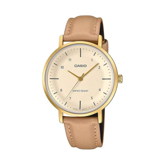 LX INDIA Analog Watch Casio Enticer Ladies LTP-VT03GL-4BDF Analog Gold Dial Women (A2426)