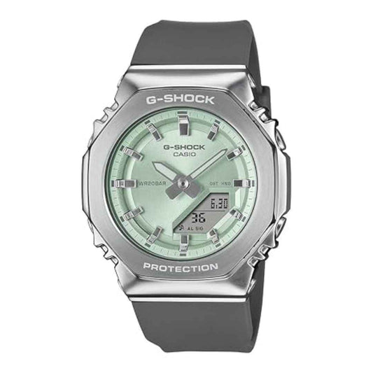 LX INDIA Analog Watch Casio G-Shock GM-S2110-3ADR Analog-Digital Green Dial Women