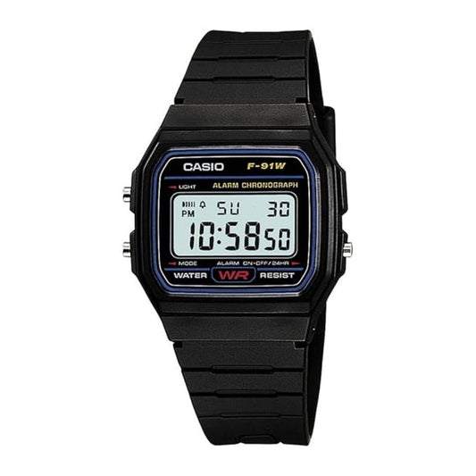 LX INDIA Digital Watches Casio Youth Series Digital Black Dial Unisex Watch