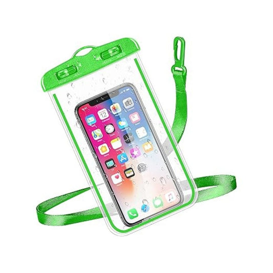 LX INDIA Waterproof Mobile Pouches Green CEDO Waterproof Mobile Pouch Cover