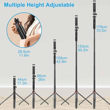 LXINDIA Selfie Sticks Celfiexpt 71 inch Selfie Stick with Tripod Stand