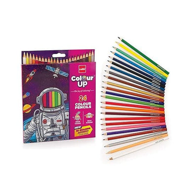 LXINDIA Pencil Cello Colourup Colour Pencil Set Pack Of 24