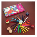 LXINDIA Crayons Cello ColourUp Plastic Crayons Pack of 24 bright shades