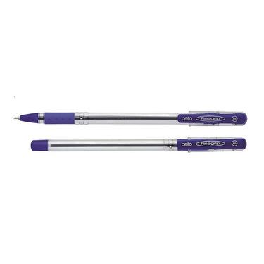 LXINDIA Pens Cello Finegrip Ball Pen Blue Ball Pens Jar of 25 Units