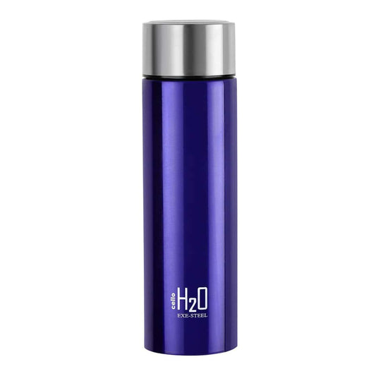 LXINDIA bottle CELLO H2O Stainless Steel Water Bottle Blue