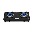 LXINDIA Gas Cooktop CELLO Regal Premium Brass Gas Cooktop (2-Burner Automatic)