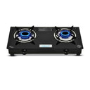 LXINDIA Gas Cooktop Cello Regal Premium Brass Gas Open Cooktop (2 Burner)