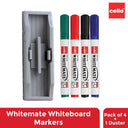 LXINDIA marker Cello Whitemate Whiteboard Markers Set Of 4 Markers (Pack of 2)