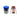 LX INDIA PEN Cello Winner Ball Pen Set  Pack of 60 (Blue) Pinpoint Ballpen Jar (Pack of 25  Blue and Black ink)