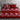 LX INDIA Bedsheet CG HOMES Bedsheet for Double Bed With 2 Pillow Cover (Red Floral)
