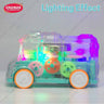 LXINDIA Toys Chanak Transparent Gear Bus for Kids