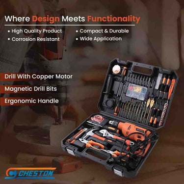 LXINDIA Drill Kit Cheston 13mm Drill Kit 600W