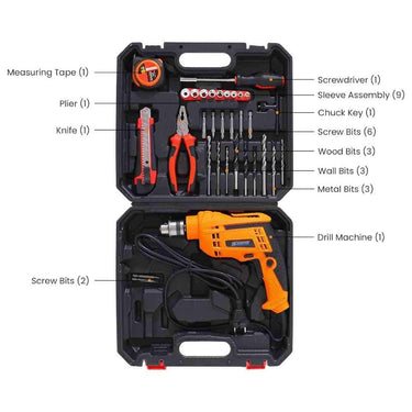 LXINDIA Drill Kit CHESTON Drill Tool Kit 400W 10mm