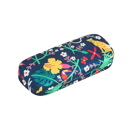 LX INDIA Sunglass Case Chumbak Eyewear Case | Spectacle Box (Multi Blue)