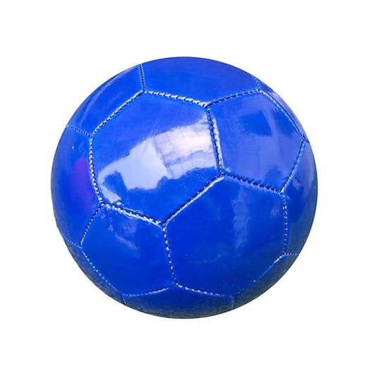 LXINDIA Football Ciko Football Plain Shining Football Size 4 (Blue)