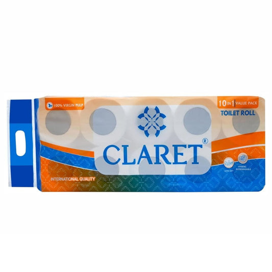 LXINDIA Wipes Claret Virgin Pulp 2-Ply Toilet paper Rolls