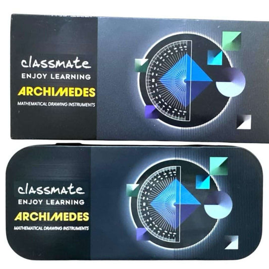 LXINDIA Instrument Box Classmate Archimedes Geometry Box pack of 2
