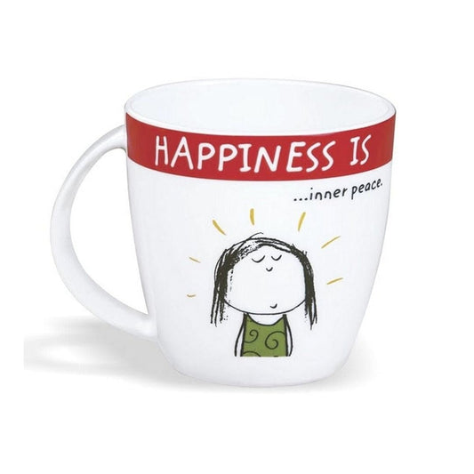 LX INDIA Cups Clay Craft - Happiness Is, Inner Peace
