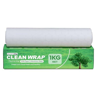 LXINDIA Aluminium Foils CLEAN WRAP 1 Kg Aluminium Paper Foil for Food Wrapping