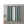 LXINDIA Curtains Cloth Fusion Blackout Curtains 5 Feet Long Set of 2 Room Darkening Window Curtain (Grey)