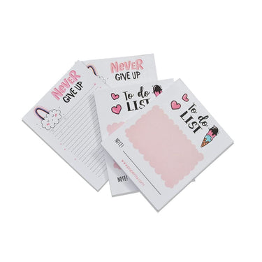 LX INDIA Sticky Notes COI 4 Pieces Sticky Notes Pads Small to-Do List Planning Notes Sticky Notes