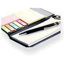 LXINDIA Note pad COI Note Pad Memo Book with Sticky Notes and Clip Holder with Pen