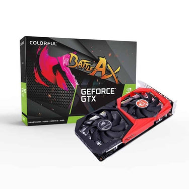 LXINDIA Graphics Card Colorful Battleax GeForce GTX 1650 NB 4GD6-V