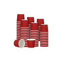 LXINDIA Disposables Comfy Package Disposable Ripple Paper Insulated Coffee Cups