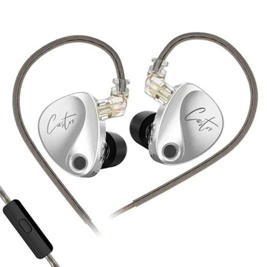 LX INDIA Concept Kart Kz Castor Iem With Mic Wired In Ear Monitors Earphone