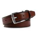 LX INDIA Belts Contacts Men's Genuine Leather Pin Buckle Belt