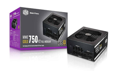 LXINDIA power supply Cooler Master MWE Gold 750 Full Modular power supply