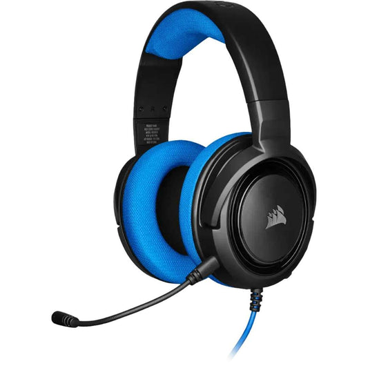 LXINDIA headphone Corsair HS35 Stereo Gaming Headset — Blue