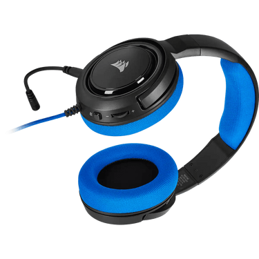 LXINDIA headphone Corsair HS35 Stereo Gaming Headset — Blue